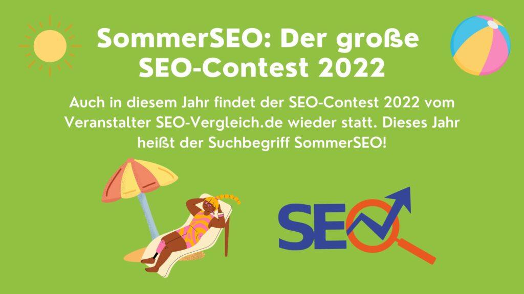 SommerSEO Contest 2022 Beitragsbild