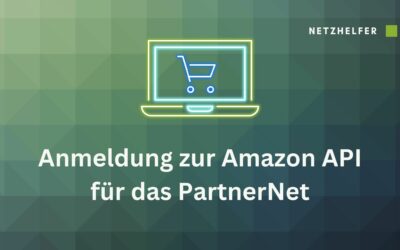 Anmeldung zur Amazon API für das PartnerNet