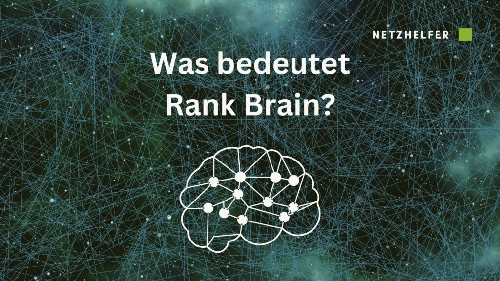 Rank Brain Bedeutung