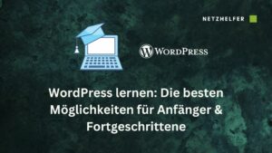 WordPress lernen Beitragsbild