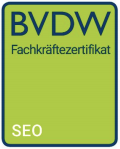 BVDW Fachkräftezertifikat SEO