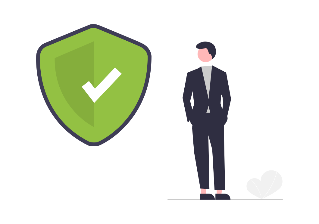 WordPress Wartung und Sicherheit Illustration