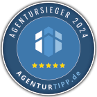 Agenturtipp Agentursieger 2024 Siegel Top 30 SEO Agenturen