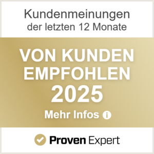 Proven Expert Vom Kunden empfohlen 2025 NETZhelfer GmbH