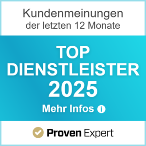 Proven Expert Top Dienstleister 2025 NETZhelfer GmbH